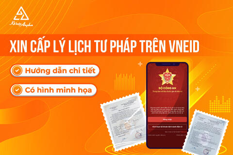 Hướng dẫn thực hiện công dân thực hiện yêu cầu cấp Phiếu LLTP trên ứng dụng VneID